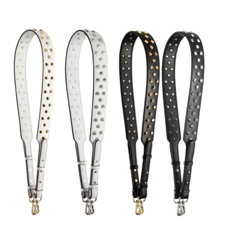 2019 Fashion Genuine Leather handbag Square rivets straps design adjusted strap belt handbags parts Adjustable 110 * 4cm
2019 Fashion Genuine Leather handbag Square rivets straps design adjusted strap belt handbags parts Adjustable 110 * 4cm