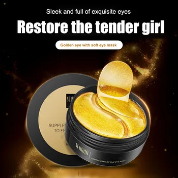 30 Pairs Gold Collagen Eye Mask Removing Dark Circles Firming Whitening Sleep Mask @ME88
30 Pairs Gold Collagen Eye Mask Removing Dark Circles Firming Whitening Sleep Mask @ME88
