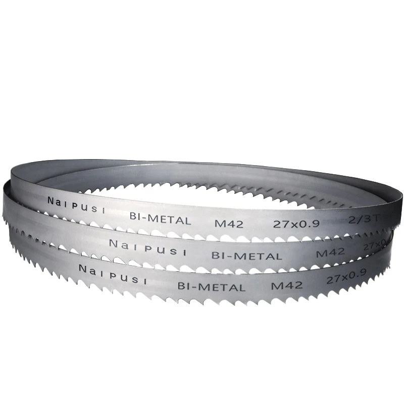 Band Saw Blades 98.5" x 1" x 0.035" or 2500*25*0.9 M42 Steel BandSaw Blades Bi-metal Can custom as customer's requests
Band Saw Blades 98.5" x 1" x 0.035" or 2500*25*0.9 M42 Steel BandSaw Blades Bi-metal Can custom as customer's requests
