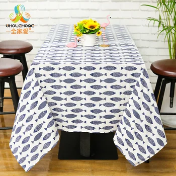 Cute Fish Printed Dining Table Cover Cotton Linen Tablecloth for Dining Kitchen Desk Oven Sofa Refrigerator Protection Art Decor
Cute Fish Printed Dining Table Cover Cotton Linen Tablecloth for Dining Kitchen Desk Oven Sofa Refrigerator Protection Art Decor
