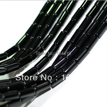 8x10/10x40mm New Black Natural Brazil Agate Stone Tube Loose Beads DIY Agate Stone Beads 16" Wholesale
8x10/10x40mm New Black Natural Brazil Agate Stone Tube Loose Beads DIY Agate Stone Beads 16" Wholesale