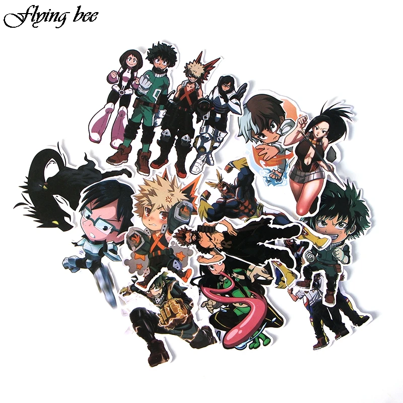Flyingbee 12 Pcs My Hero Academia Waterproof Stickers Cool Scrapbooking Sticker for DIY Luggage Laptop Skateboard Car X0034
Flyingbee 12 Pcs My Hero Academia Waterproof Stickers Cool Scrapbooking Sticker for DIY Luggage Laptop Skateboard Car X0034