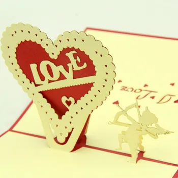 Qubiclife cubic life Cupid big love love stereo cards for Valentine's Day cards
Qubiclife cubic life Cupid big love love stereo cards for Valentine's Day cards