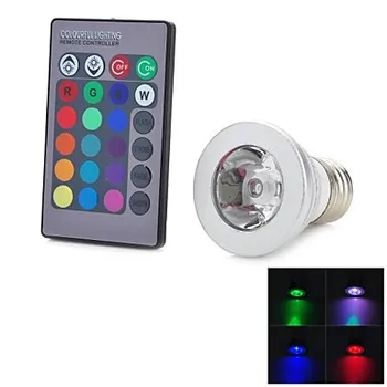 HRSOD GU10/E27 Remote Control 16 Colors 4 Modes RGB 3W 200LM LED Bulb-(90-260V) LED Globe Bulbs
HRSOD GU10/E27 Remote Control 16 Colors 4 Modes RGB 3W 200LM LED Bulb-(90-260V) LED Globe Bulbs
