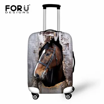 FORUDESIGNS 3D Carzy Horse Print Travel Accessories Thickest Elastic Luggage Cover 2018 Trolley Suitcase Protect Dust Bag Case
FORUDESIGNS 3D Carzy Horse Print Travel Accessories Thickest Elastic Luggage Cover 2018 Trolley Suitcase Protect Dust Bag Case