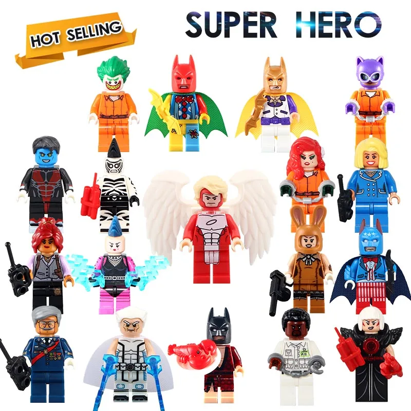 1 PC Building Blocks Two-Face Batman Joker Bruce Wayne Scarecrow Kiteman DC Super Heroes Kids Gift Toys
1 PC Building Blocks Two-Face Batman Joker Bruce Wayne Scarecrow Kiteman DC Super Heroes Kids Gift Toys