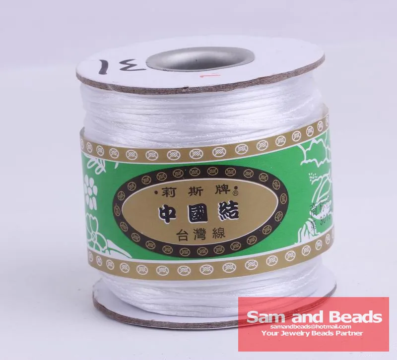 AAAAA+quality!! White 165yardsx1.5mm Nylon Chinese Knot Macrame Cords Rattail Braided Bracelet cord NCK03
AAAAA+quality!! White 165yardsx1.5mm Nylon Chinese Knot Macrame Cords Rattail Braided Bracelet cord NCK03