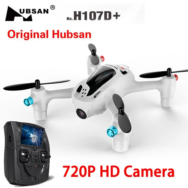 

New Original Hubsan X4 H107D+ 2.4GHz 4CH 6-axis Gyro 5.8G RTF RC FPV Quadcopter Professional Drone With 720P HD Camera