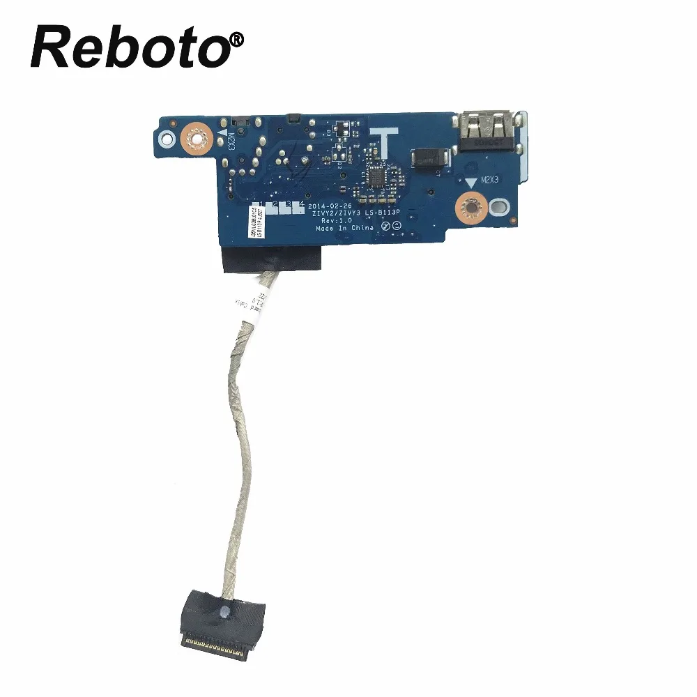 Reboto Original USB Audio JACK SD Slot Board For LENOVO Y50 Y50-70 Y70-70 ZIVY2 ZIVY3 LS-B113P With Cable 100% Tested Fast Ship
Reboto Original USB Audio JACK SD Slot Board For LENOVO Y50 Y50-70 Y70-70 ZIVY2 ZIVY3 LS-B113P With Cable 100% Tested Fast Ship