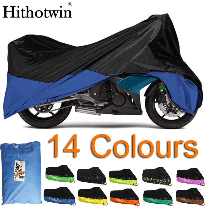 14colors waterproof motorcycle cover Outdoor Uv Protector Rain Dustproof Scooter Covers for SUZUKI GSX-R600 GSX-R750 GSX-R1000
14colors waterproof motorcycle cover Outdoor Uv Protector Rain Dustproof Scooter Covers for SUZUKI GSX-R600 GSX-R750 GSX-R1000