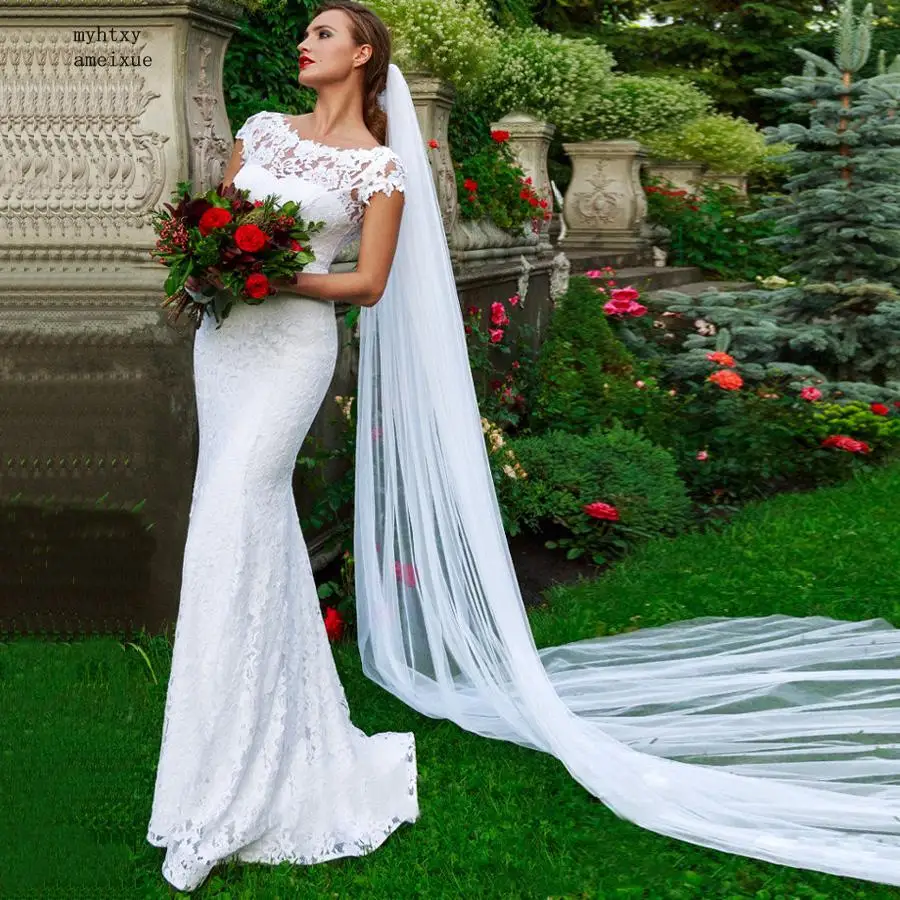 Scoop Sleeveless Wedding Dresses 2019 Mermaid Cheap Open Back Lace Wedding Gowns Robe De Soiree Back Lace-up China Bridal Gowns
Scoop Sleeveless Wedding Dresses 2019 Mermaid Cheap Open Back Lace Wedding Gowns Robe De Soiree Back Lace-up China Bridal Gowns