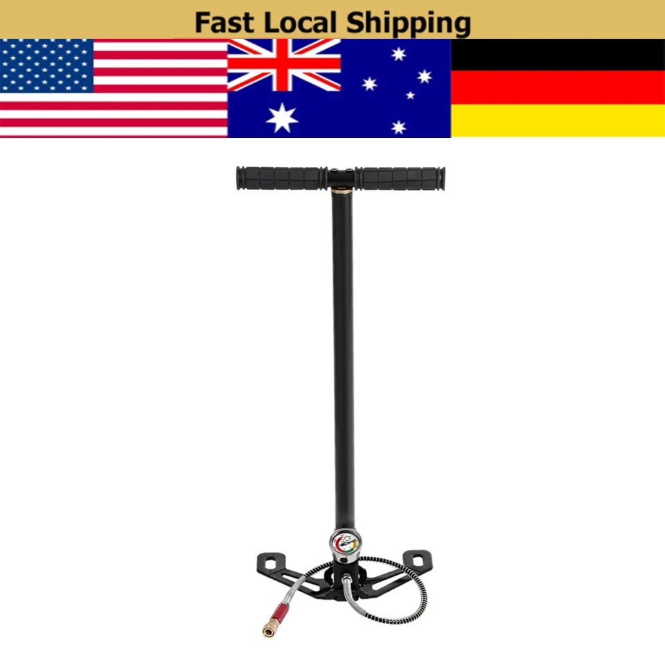 High Pressure 4500psi Tungsten Steel 3 Stage Hand Pump for PCP Air Gun Boat Tire Ball for Automobile Tire Inflatable Kayak Ball
High Pressure 4500psi Tungsten Steel 3 Stage Hand Pump for PCP Air Gun Boat Tire Ball for Automobile Tire Inflatable Kayak Ball
