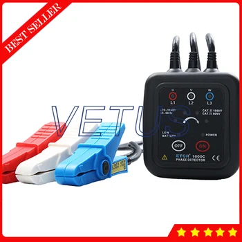 ETCR1000C Digital 3 Phase Non-contact Phase Sequence Meter Detection Phase Detector Meter Phase Rotation Monitor Meter
ETCR1000C Digital 3 Phase Non-contact Phase Sequence Meter Detection Phase Detector Meter Phase Rotation Monitor Meter
