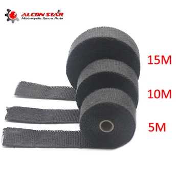 Alconstar- 5M/10M/15M Heat Exhaust Thermo Wrap Shield Protective Tan Tape Fireproof Insulating Cloth Roll Kit for Motorcycle Car
Alconstar- 5M/10M/15M Heat Exhaust Thermo Wrap Shield Protective Tan Tape Fireproof Insulating Cloth Roll Kit for Motorcycle Car