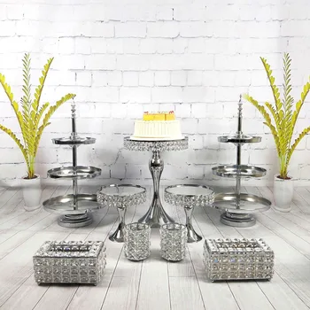 9-11pcs/ set New Silver Metal Wedding Fancy Set Tiered Mirror High Tea Cake Stand
9-11pcs/ set New Silver Metal Wedding Fancy Set Tiered Mirror High Tea Cake Stand