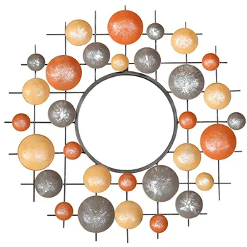 Creative Wrought Iron 3D Leaf Frame Wall Hanging Decorative Mirror Wall Crafts Decoration Home Livingroom Background Mural R2123
Creative Wrought Iron 3D Leaf Frame Wall Hanging Decorative Mirror Wall Crafts Decoration Home Livingroom Background Mural R2123