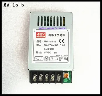 1Pcs MW-15-5 15W 5V 3A 90-260VAC Input ,5VDC Output Mini Size Regulated Switching Power Supply Ac to Dc Brand New
1Pcs MW-15-5 15W 5V 3A 90-260VAC Input ,5VDC Output Mini Size Regulated Switching Power Supply Ac to Dc Brand New