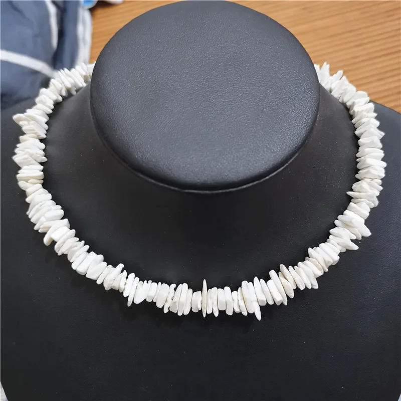 New Fashion White Color Natural Gravel Chip Cowrie Shell Choker Necklace for Women Bohemia Statement Collier girls Beach Jewelry
New Fashion White Color Natural Gravel Chip Cowrie Shell Choker Necklace for Women Bohemia Statement Collier girls Beach Jewelry