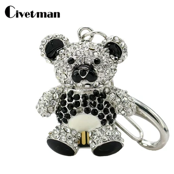 Cute Bear Crystal Pen Drive Jewelry Memoria USB Stick 4GB 8GB 16GB 32GB 64GB Real Capacity USB Flash Drive High Speed Pen Drive
Cute Bear Crystal Pen Drive Jewelry Memoria USB Stick 4GB 8GB 16GB 32GB 64GB Real Capacity USB Flash Drive High Speed Pen Drive