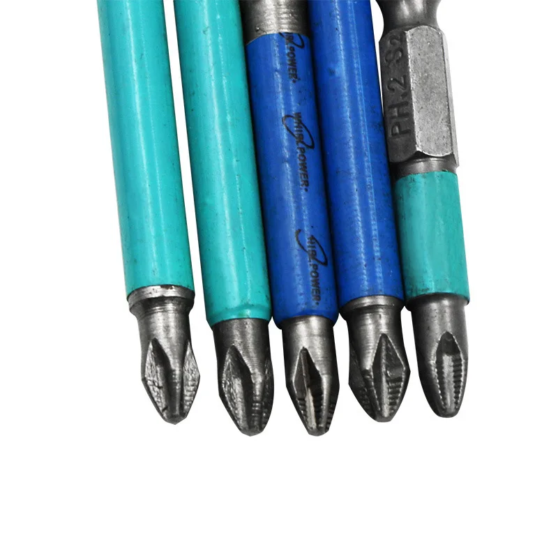 5 Pcs 1/4 Inch Hex Shank Magnetic Anti Slip Electric Screwdriver Bits PH2 Single Cross Head MDJ998
5 Pcs 1/4 Inch Hex Shank Magnetic Anti Slip Electric Screwdriver Bits PH2 Single Cross Head MDJ998