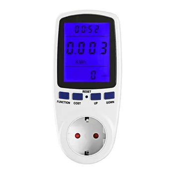 ACEHE 230V EU Timer Switch Electrical Socket LCD Digital Display Watt Meter Voltage Analyzer Power Energy Meter Socket
ACEHE 230V EU Timer Switch Electrical Socket LCD Digital Display Watt Meter Voltage Analyzer Power Energy Meter Socket