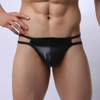 Men's Underwear New Sexy Black Leather Low Waist Comfortable Breathable Thin Belt Fashion Casual All Season Daily Thong #Z
Men's Underwear New Sexy Black Leather Low Waist Comfortable Breathable Thin Belt Fashion Casual All Season Daily Thong #Z