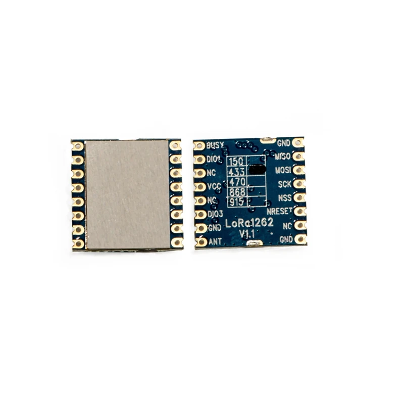 G-NiceRF 433mhz LoRa1262 SX1262 LoRa RF Module 22dBm 160mW 1.5ppm TCXO SPI Ultra Low consumption
G-NiceRF 433mhz LoRa1262 SX1262 LoRa RF Module 22dBm 160mW 1.5ppm TCXO SPI Ultra Low consumption