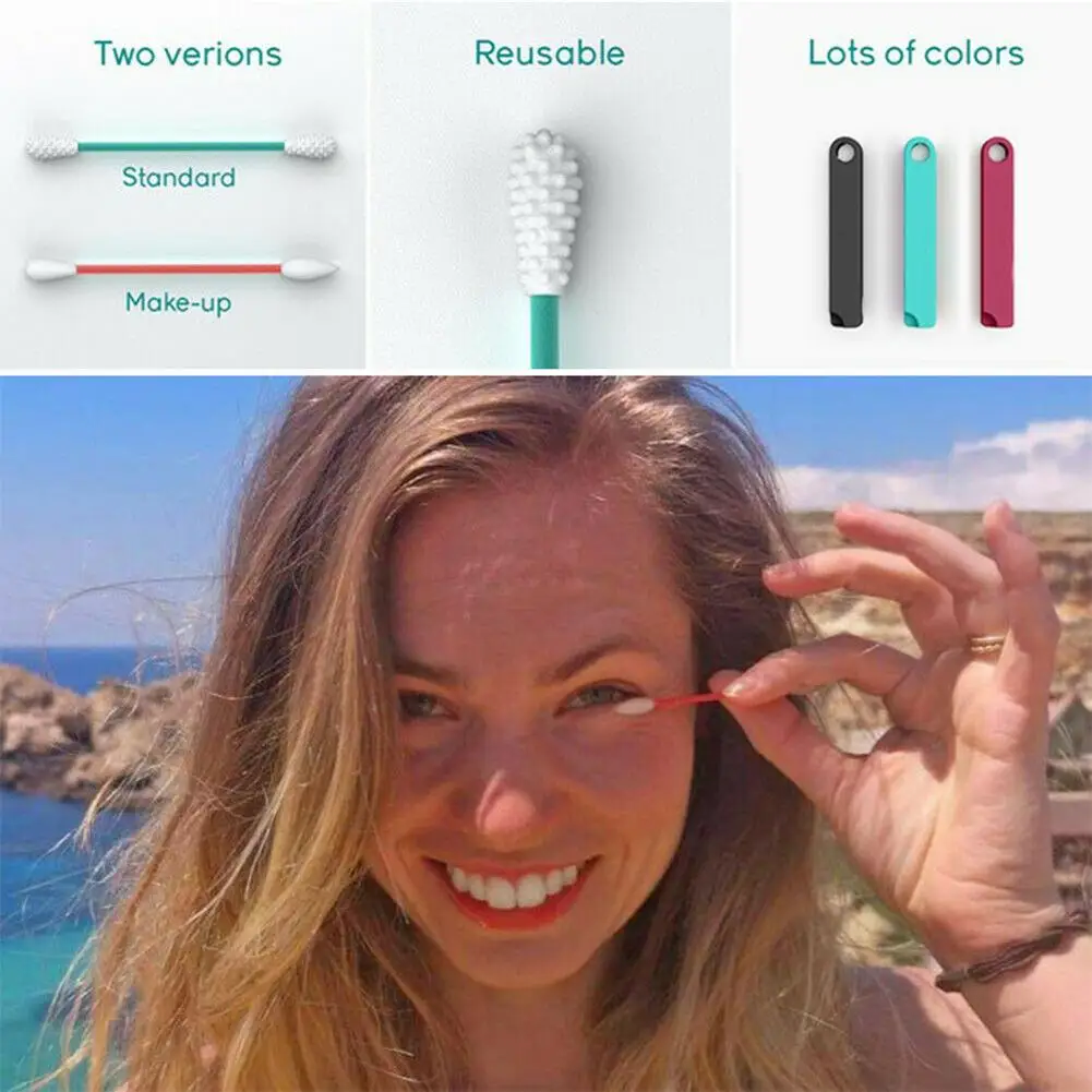 LastSwab Portable Reusable Silicone Cotton Swab Cleaning Massage Makeup Sticks news
LastSwab Portable Reusable Silicone Cotton Swab Cleaning Massage Makeup Sticks news