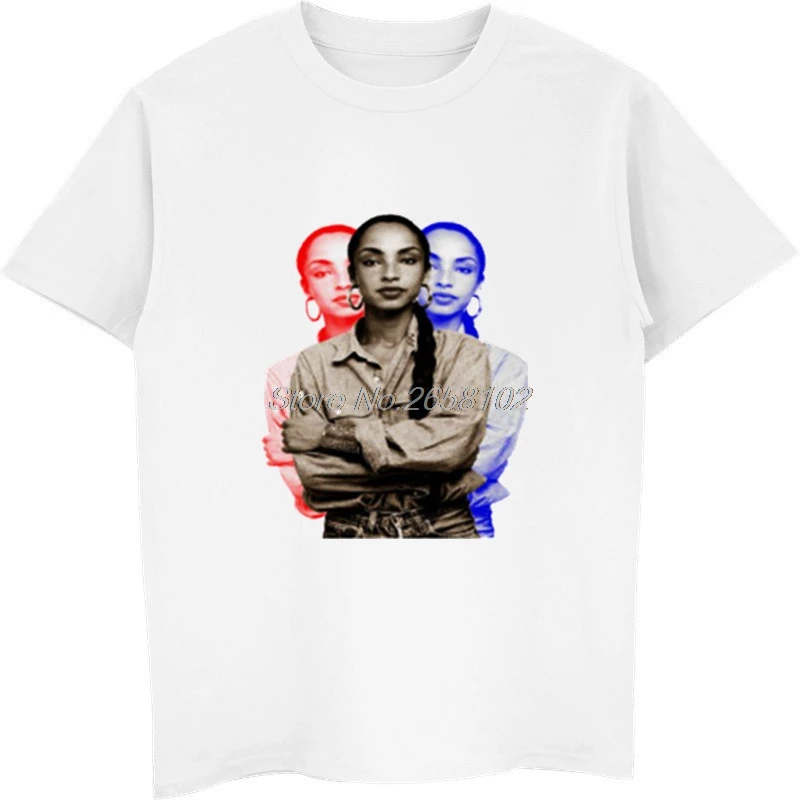 Sade British Pop Singer New T-shirt Unisex Cotton T-shirts Men Cool Tops Tees Hip Hop Shirts Harajuku Streetwear
Sade British Pop Singer New T-shirt Unisex Cotton T-shirts Men Cool Tops Tees Hip Hop Shirts Harajuku Streetwear
