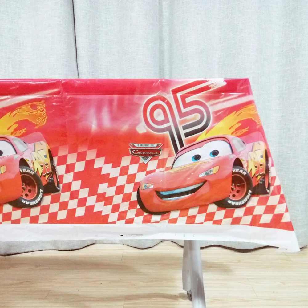 108x180cm Disney Cars Tablecloth Lightning Mcqueen Table Cloth Covers Birthday Party Decoration Disposal Kid Favor Supplies
108x180cm Disney Cars Tablecloth Lightning Mcqueen Table Cloth Covers Birthday Party Decoration Disposal Kid Favor Supplies