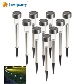 LumiParty Hot 10 pcs Stainless Steel LED Solar light Outdoor Landscape Path Garden Light Solar Garden lamp lantern
LumiParty Hot 10 pcs Stainless Steel LED Solar light Outdoor Landscape Path Garden Light Solar Garden lamp lantern