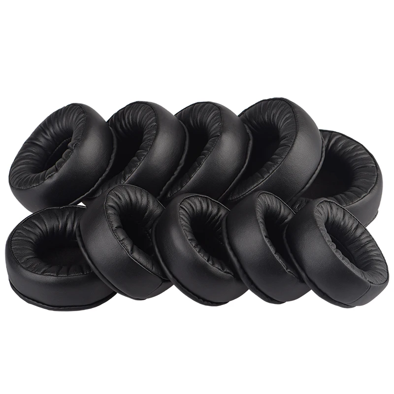 

60mm 65 70mm 75 80 85 90 95 100 105 110 115 120mm Round size Ear Pads Earpads for Sony for AKG for Sennheiser for ATH headphones