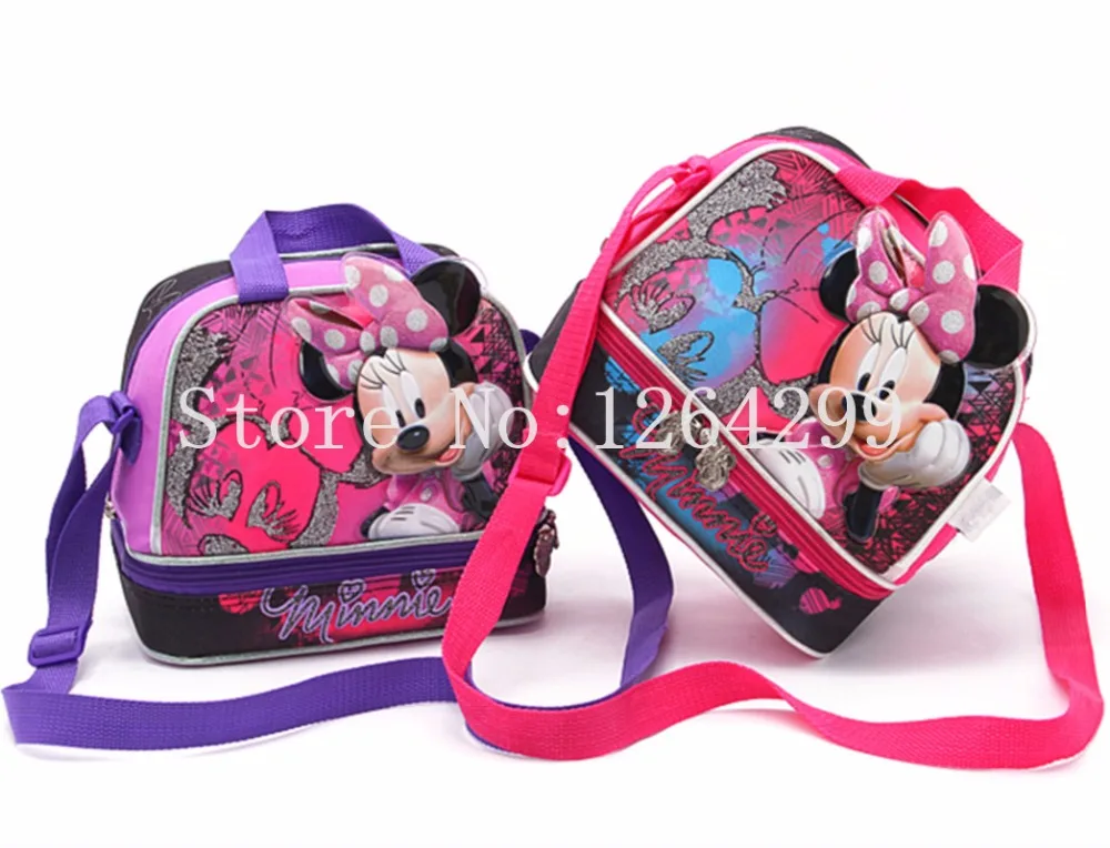 New Fashion Minnie Girls Double Layer Lunch Bags Kids Handbags Shoulder Messenger Bag for Children
New Fashion Minnie Girls Double Layer Lunch Bags Kids Handbags Shoulder Messenger Bag for Children