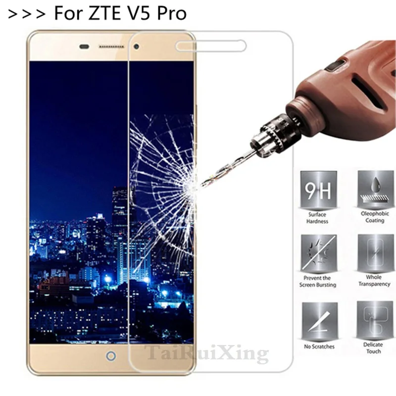 (TaiRuiXing) 2.5D 0.26mm 9H Tempered Glass Screen Protector For ZTE V5 Pro N939ST N939SC Toughened Protective Film
(TaiRuiXing) 2.5D 0.26mm 9H Tempered Glass Screen Protector For ZTE V5 Pro N939ST N939SC Toughened Protective Film