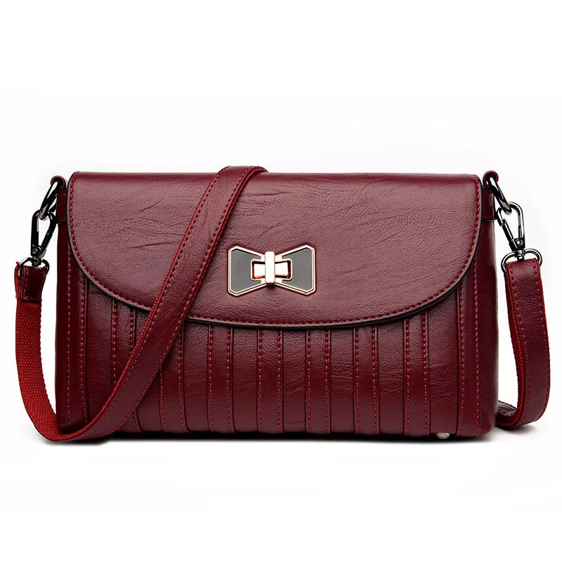 High Quality Women's Genuine Leather Handbags Shoulder CrossBody Bag Fashion Messenger Bags Button Women Bags Ladies
High Quality Women's Genuine Leather Handbags Shoulder CrossBody Bag Fashion Messenger Bags Button Women Bags Ladies