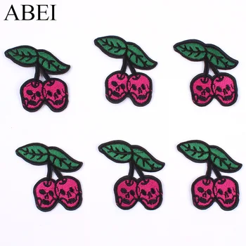 10pcs/lot Funny Cherry Patch Embroidered Skull Stickers Iron On Sew On Clothes Patches DIY Appliques Coats Jeans Motif Badge
10pcs/lot Funny Cherry Patch Embroidered Skull Stickers Iron On Sew On Clothes Patches DIY Appliques Coats Jeans Motif Badge