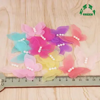 Fashion Silk Chiffon Cloth Artificial Flowers Butterfly With Pearls For Home Decorations Wedding Party Accessories 30pcs 40mm
Fashion Silk Chiffon Cloth Artificial Flowers Butterfly With Pearls For Home Decorations Wedding Party Accessories 30pcs 40mm
