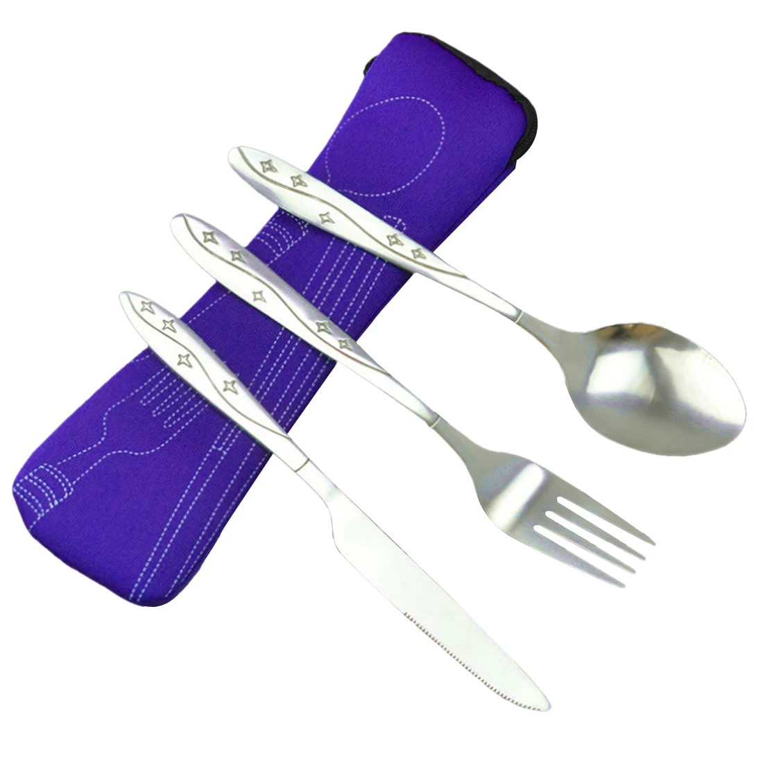 Stainless Steel Tableware Set Lightweight Outdoor Hiking Portable travel cutting Set with Cloth Bag Picnic Tools Dinnerware Sets
Stainless Steel Tableware Set Lightweight Outdoor Hiking Portable travel cutting Set with Cloth Bag Picnic Tools Dinnerware Sets