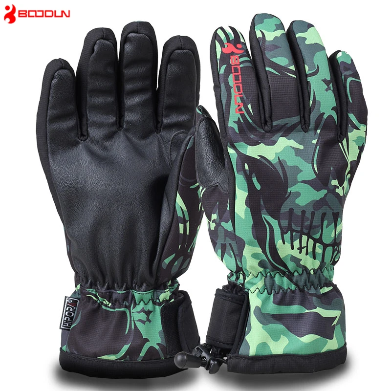 BOODUN Professional Winter Ski Gloves Waterproof Windproof Plate Single Men Women Gloves For Winter Snowmobile Skiing Equipment
BOODUN Professional Winter Ski Gloves Waterproof Windproof Plate Single Men Women Gloves For Winter Snowmobile Skiing Equipment
