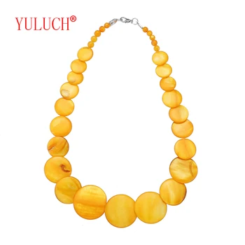 YULUCH 2018 Beach Style Bohemian Yellow and Colorful Seashell Bead Necklace for Stylish Sweet Woman Jewelry Accessories Gift
YULUCH 2018 Beach Style Bohemian Yellow and Colorful Seashell Bead Necklace for Stylish Sweet Woman Jewelry Accessories Gift