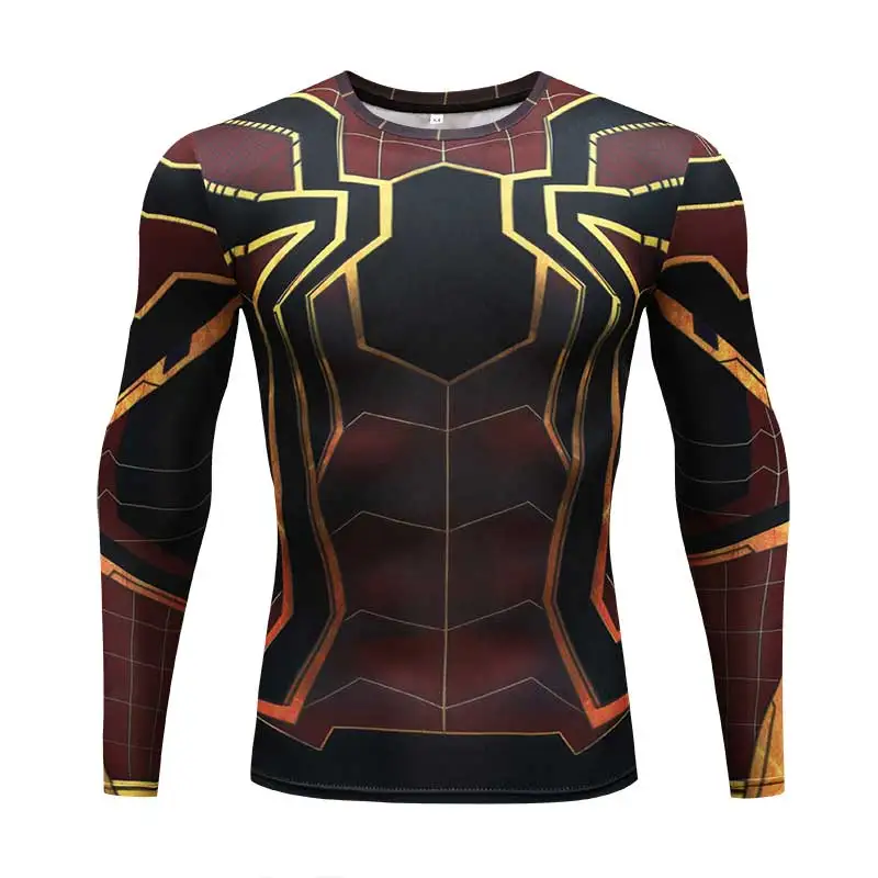 Raglan Sleeve Spiderman 3D Printed T shirts Men Compression Shirts 2018 Character Comics Tops For Male Cosplay Costume Clothing
Raglan Sleeve Spiderman 3D Printed T shirts Men Compression Shirts 2018 Character Comics Tops For Male Cosplay Costume Clothing