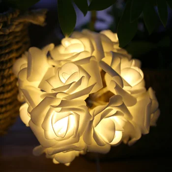 10M 100leds Rose Flower LED String Lights AC110V/220V Holiday Christmas Wedding Garden Party Valentine's Day Decoration lights
10M 100leds Rose Flower LED String Lights AC110V/220V Holiday Christmas Wedding Garden Party Valentine's Day Decoration lights