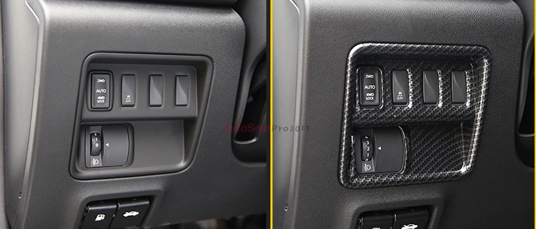 For Renault Koleos 2017 Left-hand Drive carbon fiber color plastic Head Light Switch Control Trim Cover Car styling
For Renault Koleos 2017 Left-hand Drive carbon fiber color plastic Head Light Switch Control Trim Cover Car styling