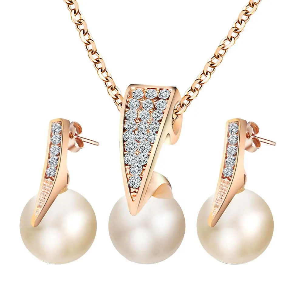 2Pcs Fashion Luxury Women Rhinestone Faux Pearl Charm Necklace Drop Dangle Hanging Earrings Bridal Wedding Party Jewelry Set hot
2Pcs Fashion Luxury Women Rhinestone Faux Pearl Charm Necklace Drop Dangle Hanging Earrings Bridal Wedding Party Jewelry Set hot