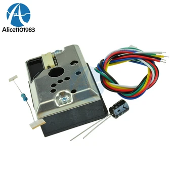 PM2.5 Dust Sensor Module GP2Y1010AU0F Compact Optical Dust Sensor Board Smoke Particle Sensor Module With Cable
PM2.5 Dust Sensor Module GP2Y1010AU0F Compact Optical Dust Sensor Board Smoke Particle Sensor Module With Cable