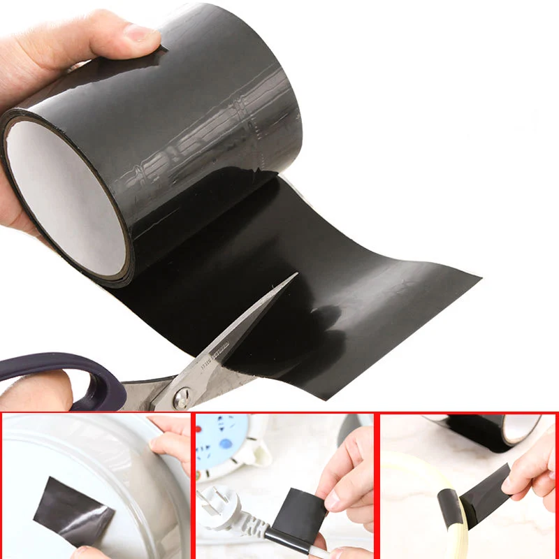 Waterproof Water Pipe Repair Tape Leakproof Super Strong Pipeline Trap High Pressure Sealing Self-adhesive Tape
Waterproof Water Pipe Repair Tape Leakproof Super Strong Pipeline Trap High Pressure Sealing Self-adhesive Tape