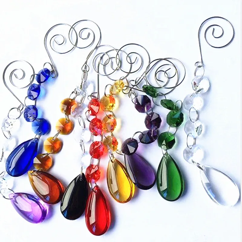 10pcs/lot Crystal Beads Strands With Glass Oval Water Drops For Out Door Christmas Tree Decoration/ Cake Topper Supply Hanging
10pcs/lot Crystal Beads Strands With Glass Oval Water Drops For Out Door Christmas Tree Decoration/ Cake Topper Supply Hanging