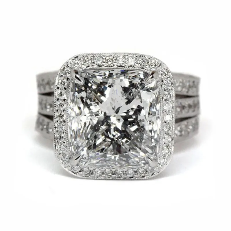 Bamos Square Big Stone Ring Stackable Wide Ring White Gold Filled Crystal Korean Jewelry Rings For Women Girls Lover Gift
Bamos Square Big Stone Ring Stackable Wide Ring White Gold Filled Crystal Korean Jewelry Rings For Women Girls Lover Gift