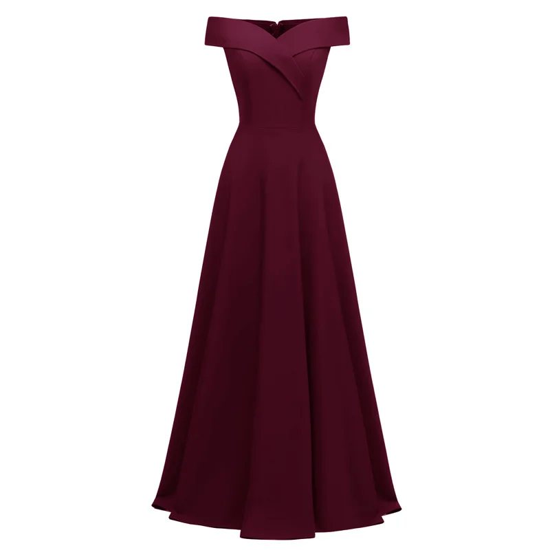 Female off the Shoulder Vintage Long Dames Jurken Noble Elegant Slim Thin Party Dress Haute Couture Lady Gown Birthday Girl A172
Female off the Shoulder Vintage Long Dames Jurken Noble Elegant Slim Thin Party Dress Haute Couture Lady Gown Birthday Girl A172