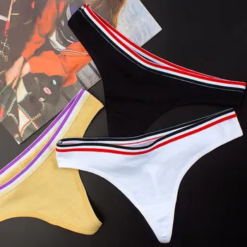 1PC Fashion Seamless Cotton Panties Simple Sporty Design Thongs Briefs Soft Sexy Lingerie Soft Women low-Rise Sexy Underwear
1PC Fashion Seamless Cotton Panties Simple Sporty Design Thongs Briefs Soft Sexy Lingerie Soft Women low-Rise Sexy Underwear